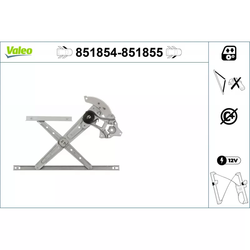 Lève-vitre VALEO 851854