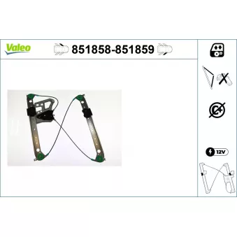 Lève-vitre VALEO 851858