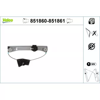 Lève-vitre VALEO 851860