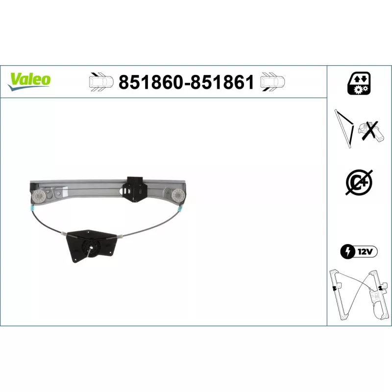 Lève-vitre VALEO 851860