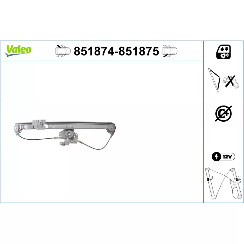 Lève-vitre VALEO 851874