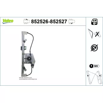 Lève-vitre avant gauche VALEO 852526