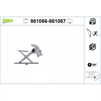 Lève-vitre avant gauche VALEO