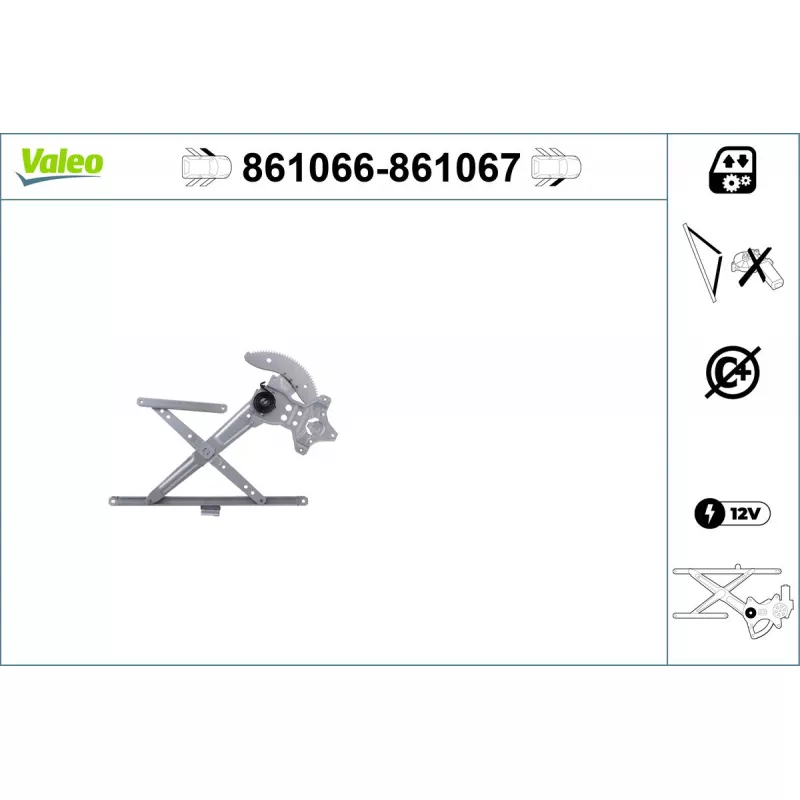 Lève-vitre avant gauche VALEO 861066