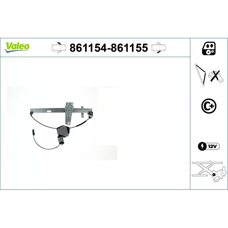 Lève-vitre avant gauche VALEO 861154