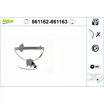 Lève-vitre avant gauche VALEO