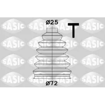 Joint de transmission SASIC 1904059
