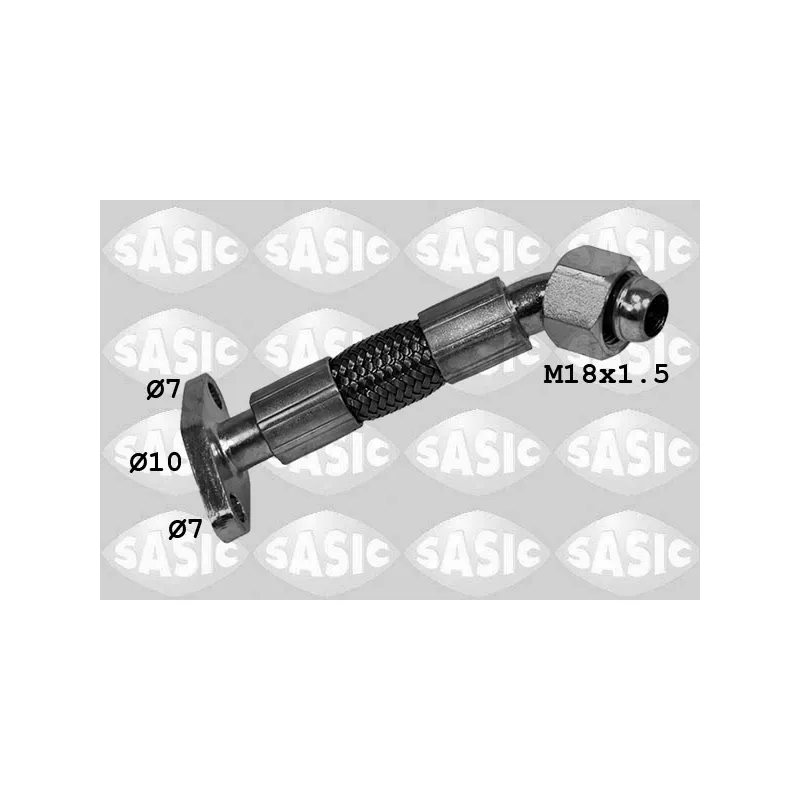 Conduite d'huile, compresseur SASIC 3326003