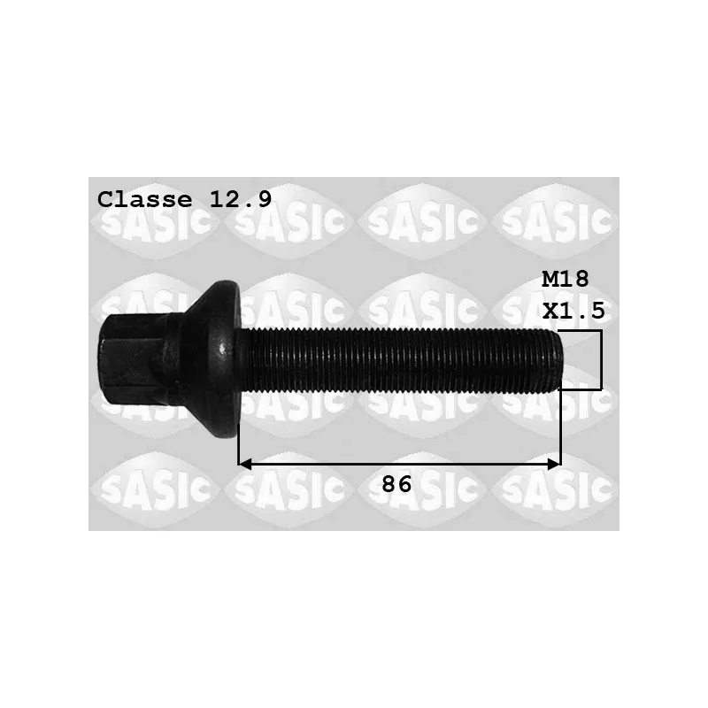 Vis de poulie SASIC 8706018