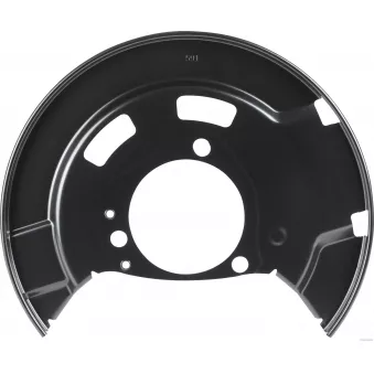 Déflecteur, disque de frein avant gauche HERTH+BUSS JAKOPARTS J3320901