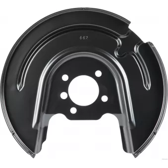 Déflecteur, disque de frein arrière gauche HERTH+BUSS JAKOPARTS J3340821