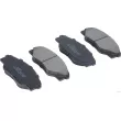 Jeu de 4 plaquettes de frein avant HERTH+BUSS JAKOPARTS J3602106 - Visuel 1