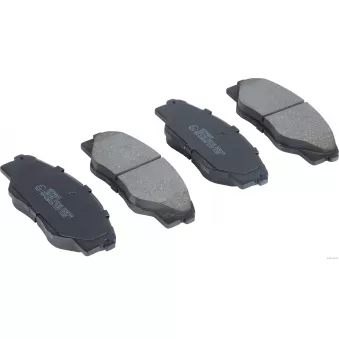 Jeu de 4 plaquettes de frein avant HERTH+BUSS JAKOPARTS