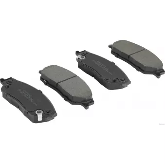 Jeu de 4 plaquettes de frein avant HERTH+BUSS JAKOPARTS J3602148