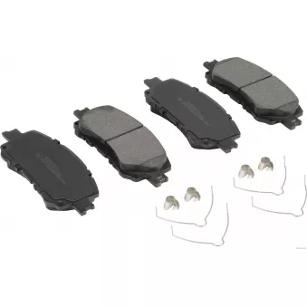 Jeu de 4 plaquettes de frein avant HERTH+BUSS JAKOPARTS J3603075