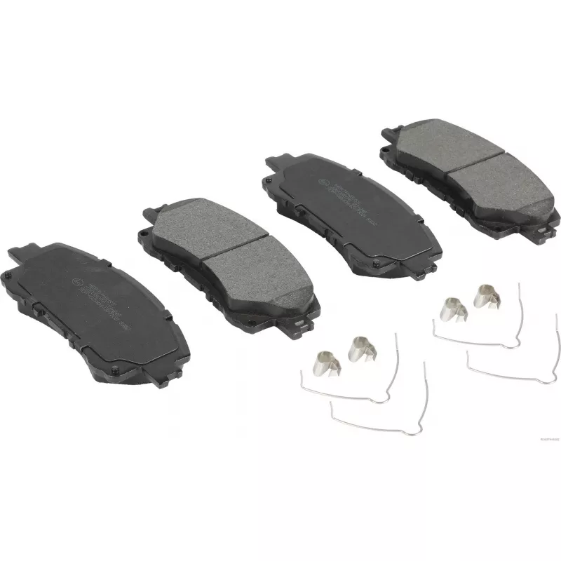 Jeu de 4 plaquettes de frein avant HERTH+BUSS JAKOPARTS J3603076
