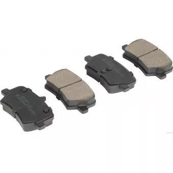 Jeu de 4 plaquettes de frein arrière HERTH+BUSS JAKOPARTS J3610821