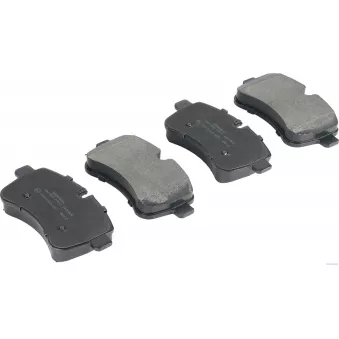 Jeu de 4 plaquettes de frein arrière HERTH+BUSS JAKOPARTS J3610822