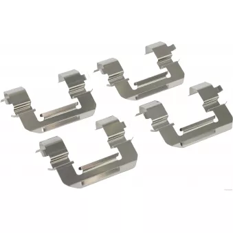 Kit d'accessoires, plaquette de frein à disque HERTH+BUSS JAKOPARTS J3660808