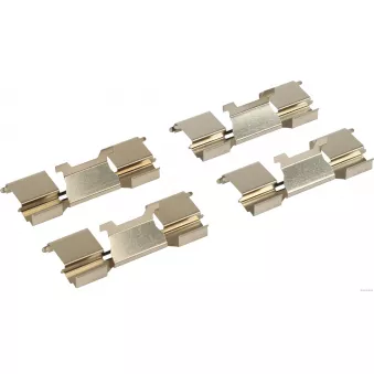 Kit d'accessoires, plaquette de frein à disque HERTH+BUSS JAKOPARTS J3660812