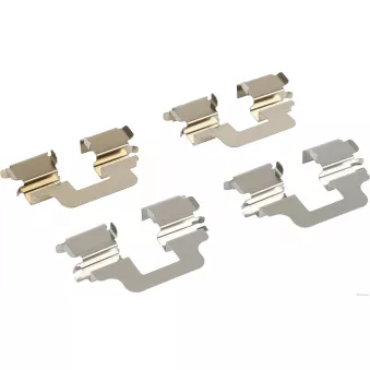 Kit d'accessoires, plaquette de frein à disque HERTH+BUSS JAKOPARTS J3660814