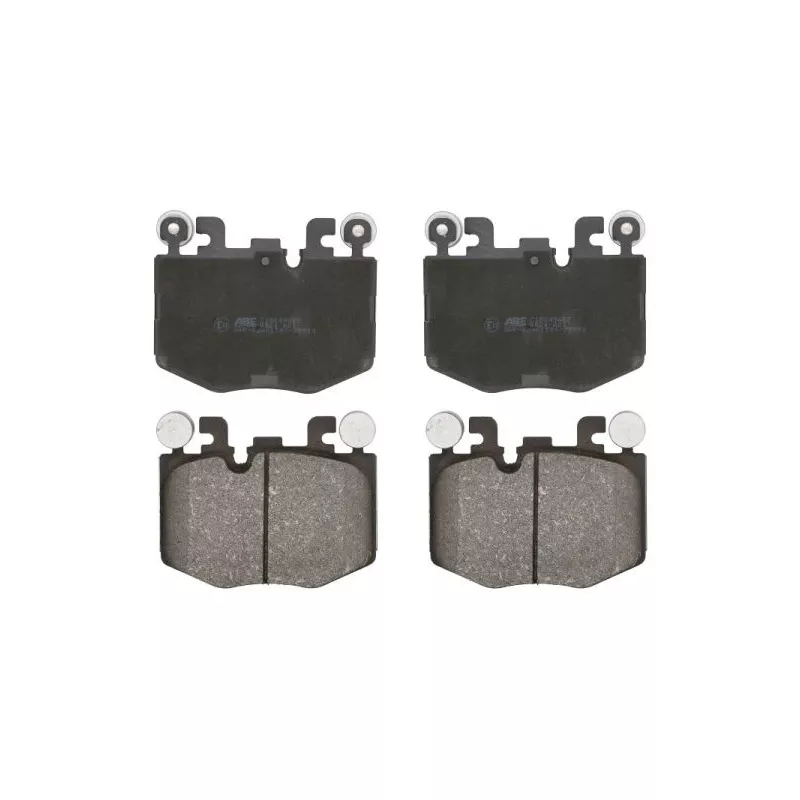 Jeu de 4 plaquettes de frein avant ABE C1B049ABE