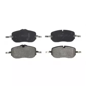 Jeu de 4 plaquettes de frein avant ABE C1M078ABE