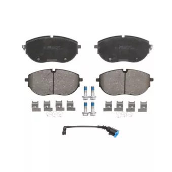 Jeu de 4 plaquettes de frein avant ABE C1W088ABE