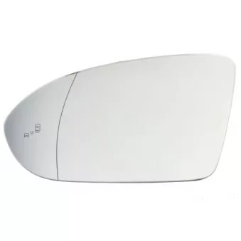 Verre de rétroviseur, rétroviseur extérieur BLIC 6102-04-1051310P