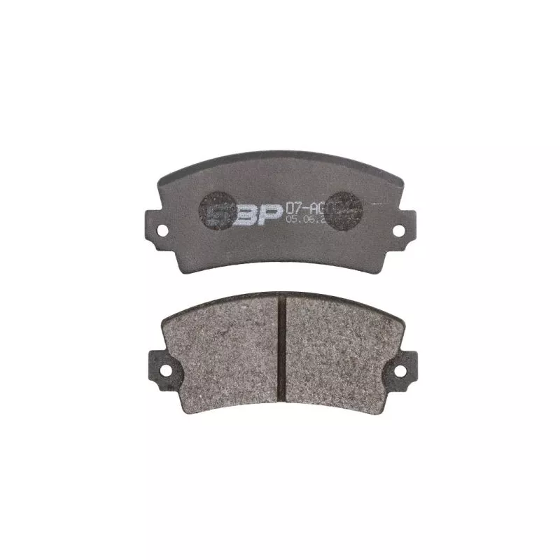 Jeu de 4 plaquettes de frein avant SBP 07-AG034