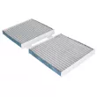 Filtre, air de l'habitacle PURRO PUR-PC3013AG-2 - Visuel 2
