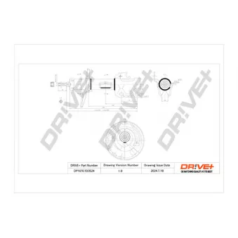 Amortisseur avant droit Dr!ve+ DP1610.10.0524