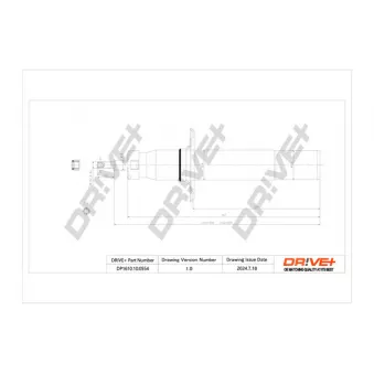 Jeu de 2 amortisseurs avant Dr!ve+ DP1610.10.0554