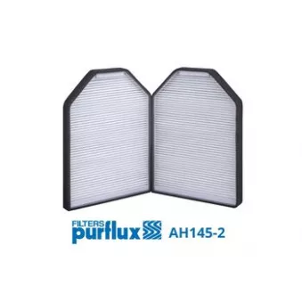 Filtre, air de l'habitacle PURFLUX AH145-2