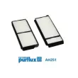 Filtre, air de l'habitacle PURFLUX AH251 - Visuel 1