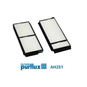 Filtre, air de l'habitacle PURFLUX AH251