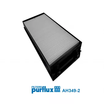 Filtre, air de l'habitacle PURFLUX AH349-2