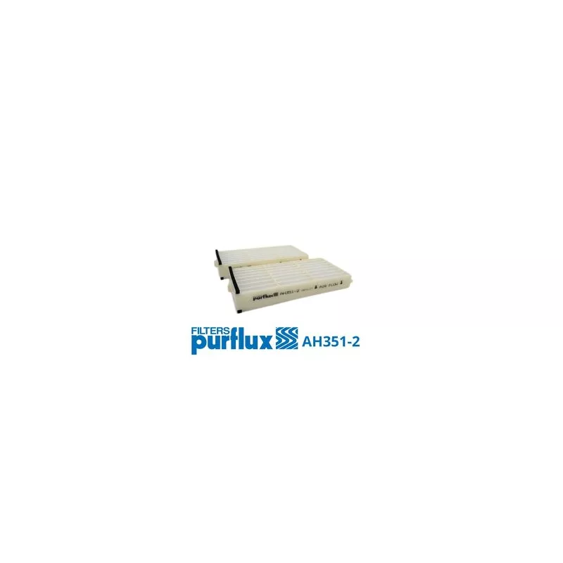 Filtre, air de l'habitacle PURFLUX AH351-2