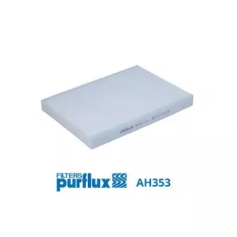 Filtre, air de l'habitacle PURFLUX AH353