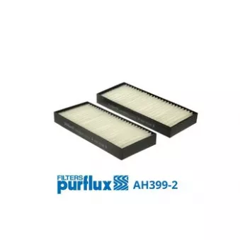 Filtre, air de l'habitacle PURFLUX AH399-2