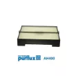 Filtre, air de l'habitacle PURFLUX AH400 - Visuel 1