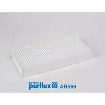 Filtre, air de l'habitacle PURFLUX AH566