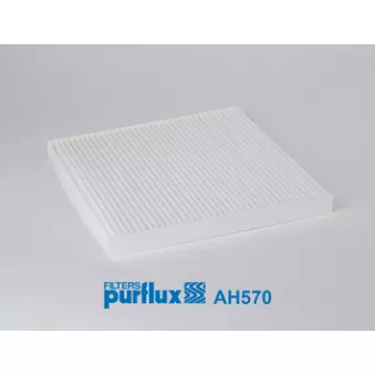 Filtre, air de l'habitacle PURFLUX