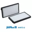 Filtre, air de l'habitacle PURFLUX AH572-2 - Visuel 1