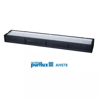 Filtre, air de l'habitacle PURFLUX AH578