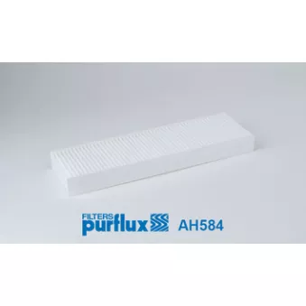 Filtre, air de l'habitacle PURFLUX AH584