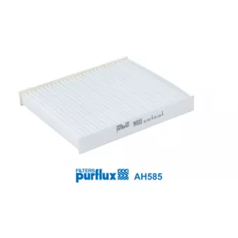 Filtre, air de l'habitacle PURFLUX AH585