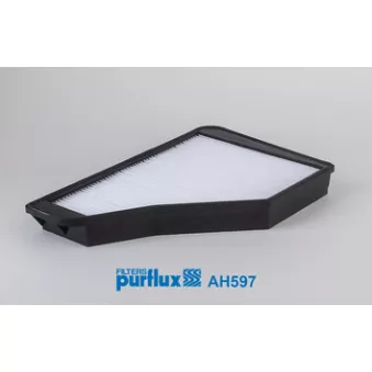 Filtre, air de l'habitacle PURFLUX AH597