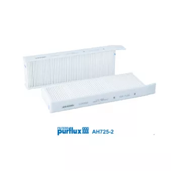 Filtre, air de l'habitacle PURFLUX AH725-2