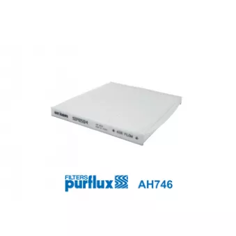 Filtre, air de l'habitacle PURFLUX